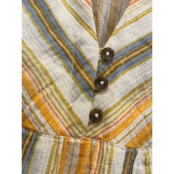 Praya California Dreaming Organic Cotton Yellow Dress - Medium - Picture 4 of 5